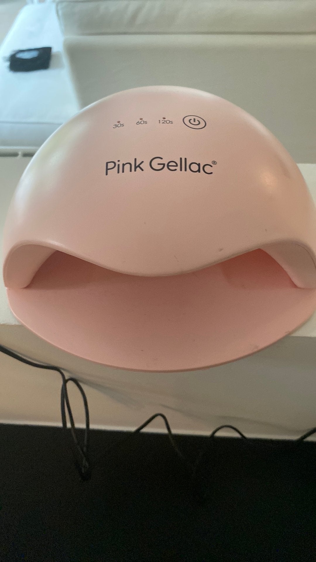 Lampe LED pour sèche-ongles en gellac rose, Enlèvement ou Envoi, Comme neuf