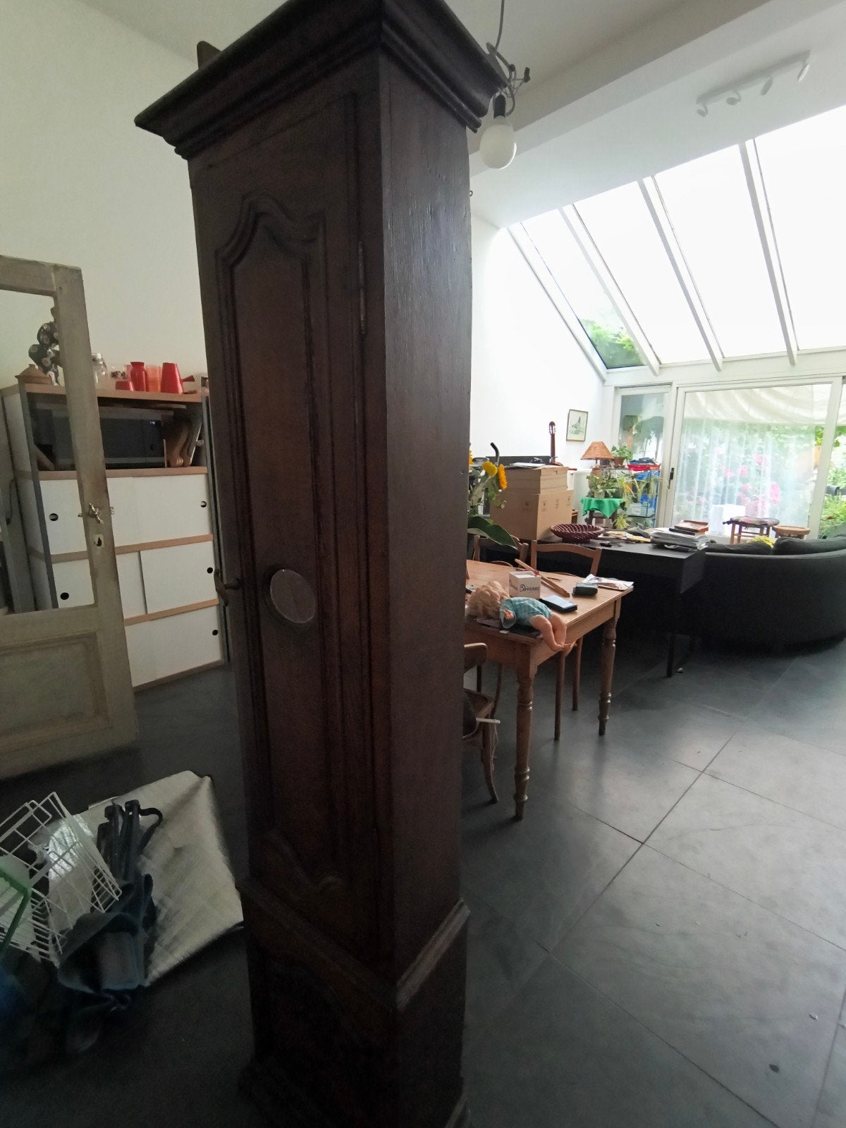 Kast van Pendelklok (zonder klok), Huis en Inrichting, Woonaccessoires | Zuilen en Pilaren, Ophalen