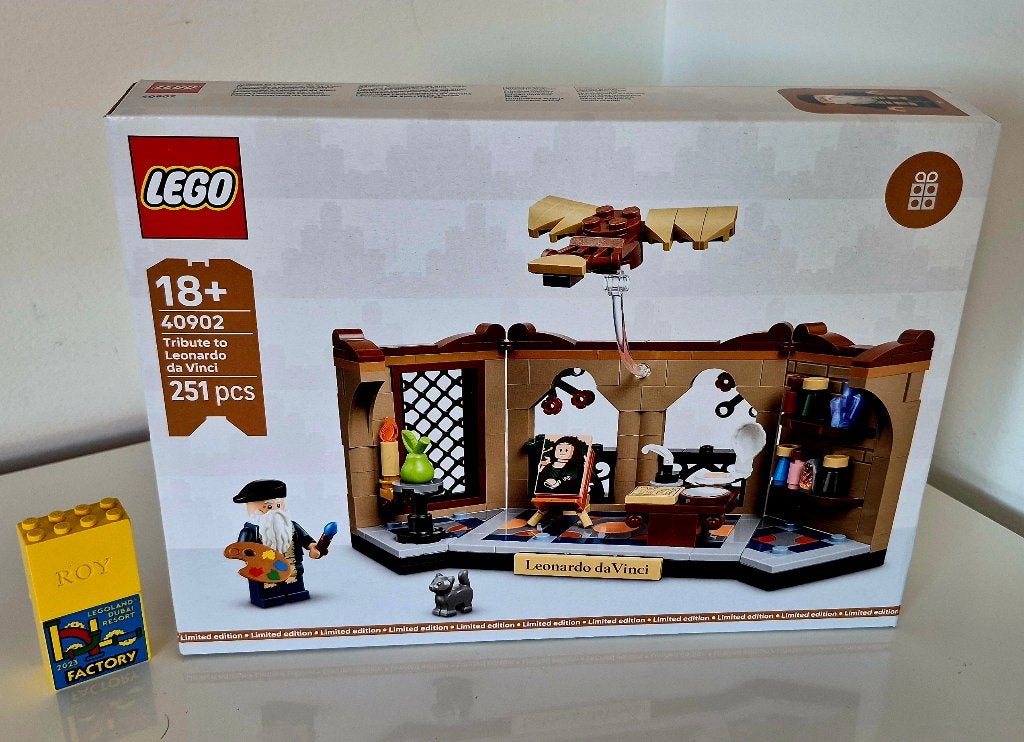 Lego 40902 Tribute to Leonardo da Vinci, Overige thema's, Lego, Nieuw, Ophalen of Verzenden