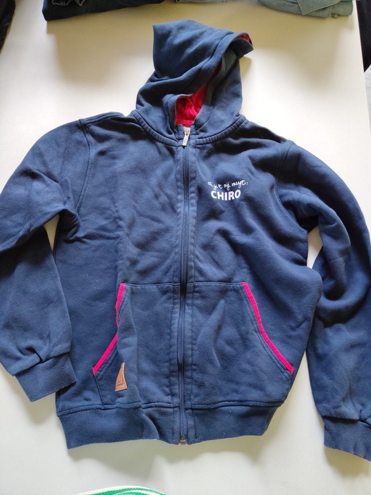 chiro hoodie 14/164, Kinderen en Baby's, Ophalen, Zo goed als nieuw