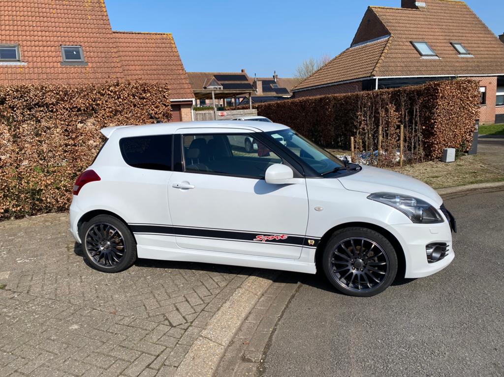 Suzuki Swift Sport 1.6 – 2012 – Zeer goede staat, Auto's, Suzuki, Particulier, Bluetooth, Benzine, Wit, Ophalen