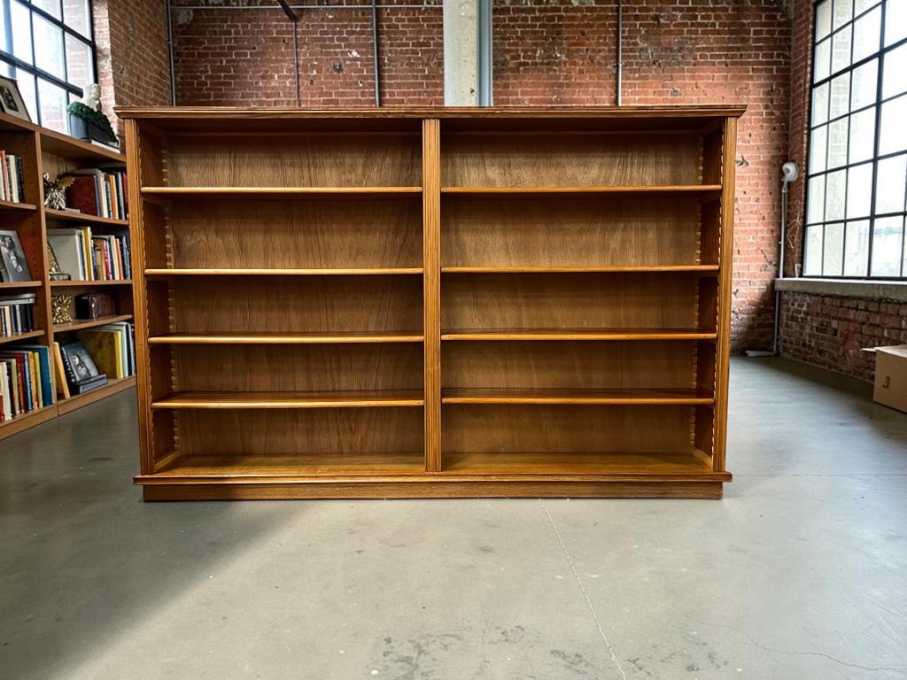 bibliothèque/étagère/vitrine en bois vintage XL, Enlèvement