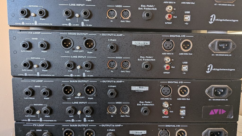 Processeur/interface audio pour guitare Avid Eleven Rack, Musique & Instruments, Enlèvement ou Envoi, Comme neuf, Compresseur