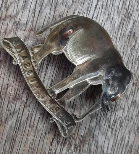 Badge de casquette anglais d'avant la Première Guerre mondia, Enlèvement ou Envoi