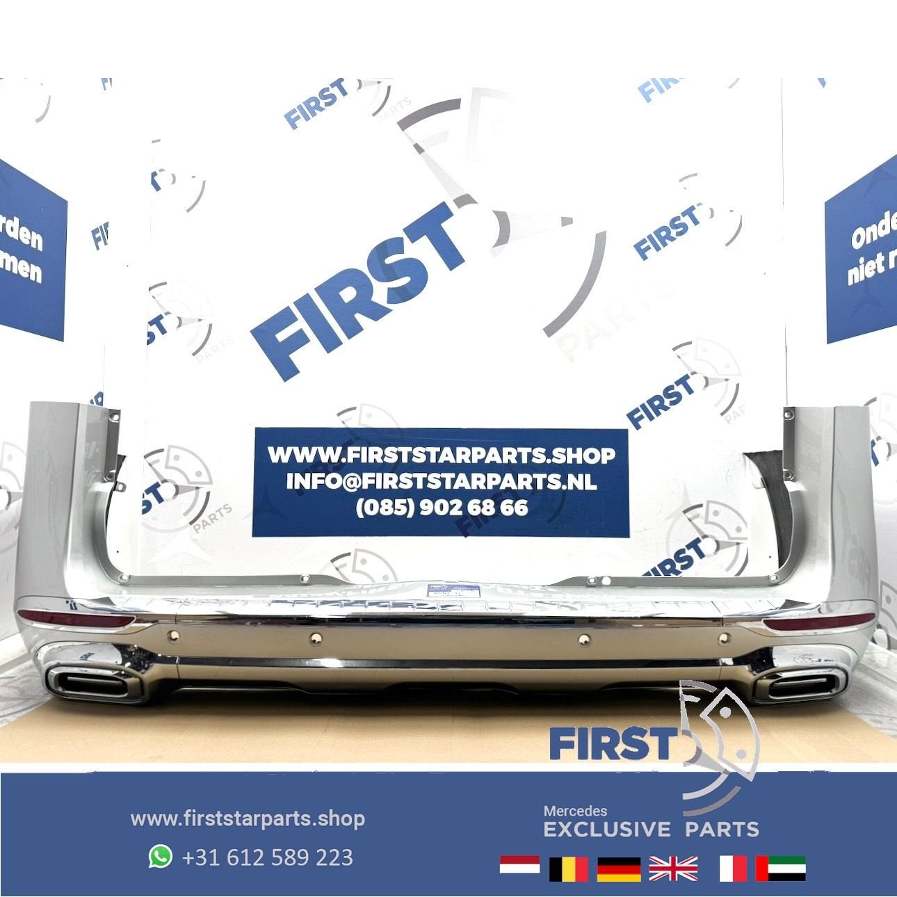W447 BUMPER V KLASSE FACELIFT ACHTERBUMPER Mercedes VITO ACH, Auto-onderdelen, Gebruikt, -, Ophalen of Verzenden, Achter