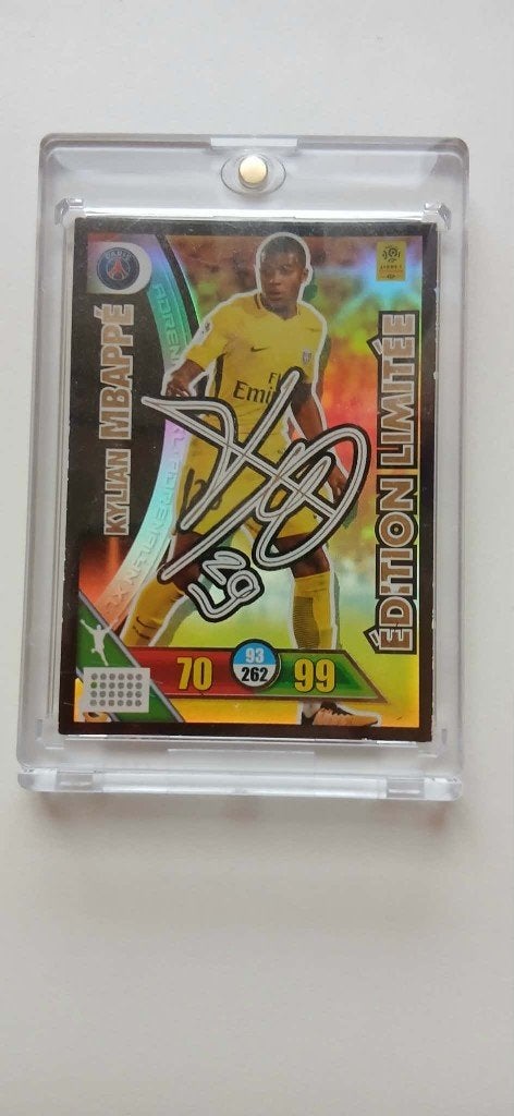 RAR!!! Mbappé - Panini France 2017-18 EL signé, Enlèvement, Neuf, Image