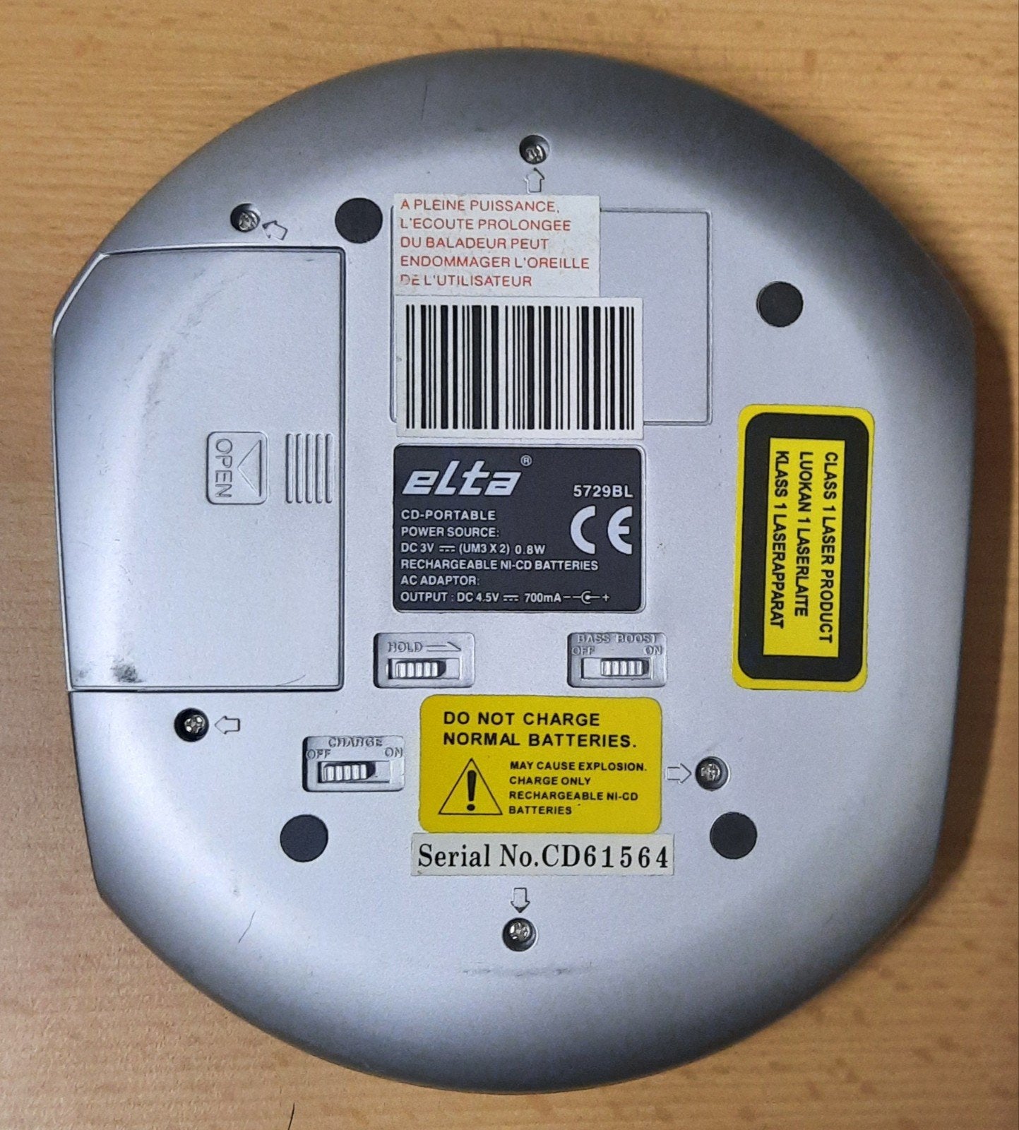 Lecteur CD portable, Enlèvement ou Envoi