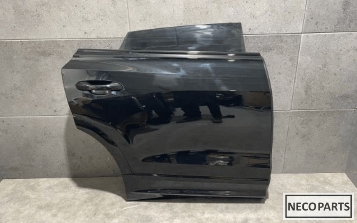 AUDI Q8 SQ8 RSQ8 S-LINE PORTIER DEUR ACHTER RECHTS SZYBA, Arrière, -, Haillon arrière, Audi