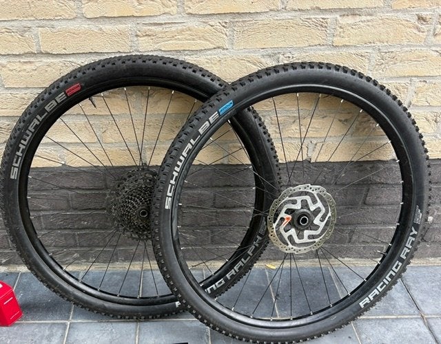 MTB Wielen Syncros 29", Fietsen en Brommers, Fietsonderdelen, Gebruikt, Syncros, Aluminium, Mountainbike