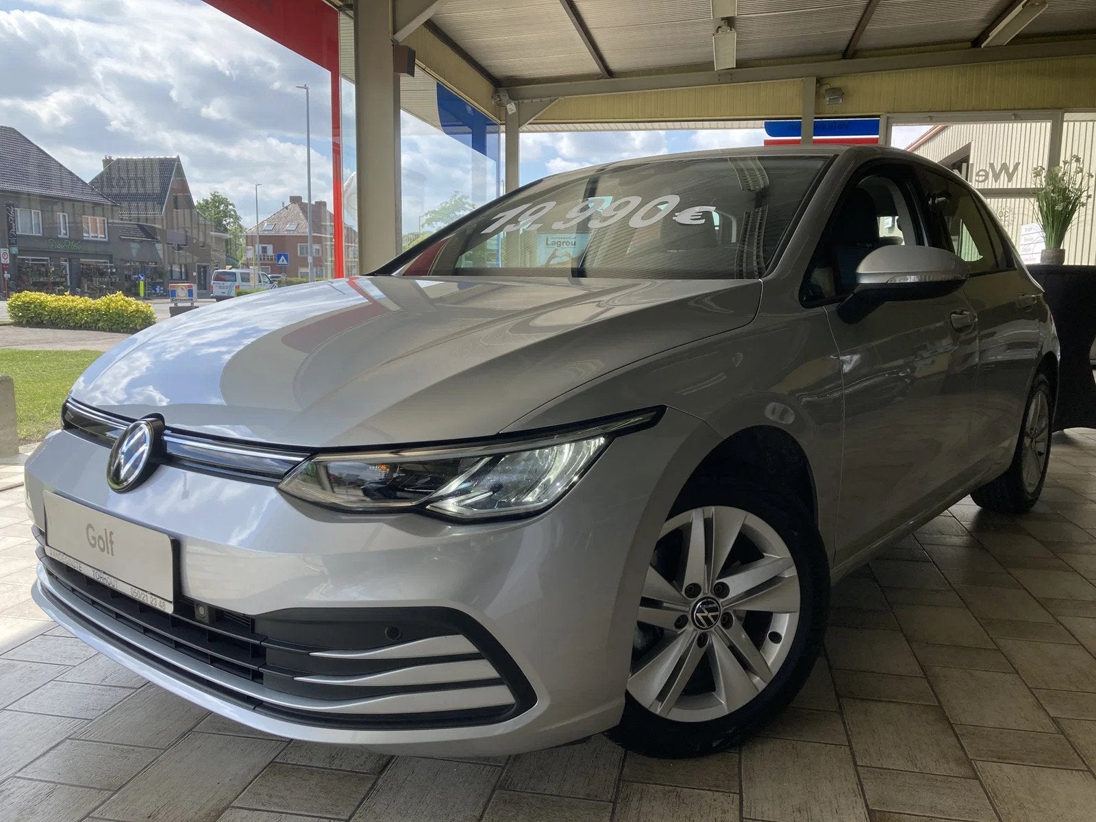 Volkswagen Golf 110tsi -Airco 3 zones -Virtual cockpit -App, Auto's, Stof, Gebruikt, Bedrijf, 5 deurs