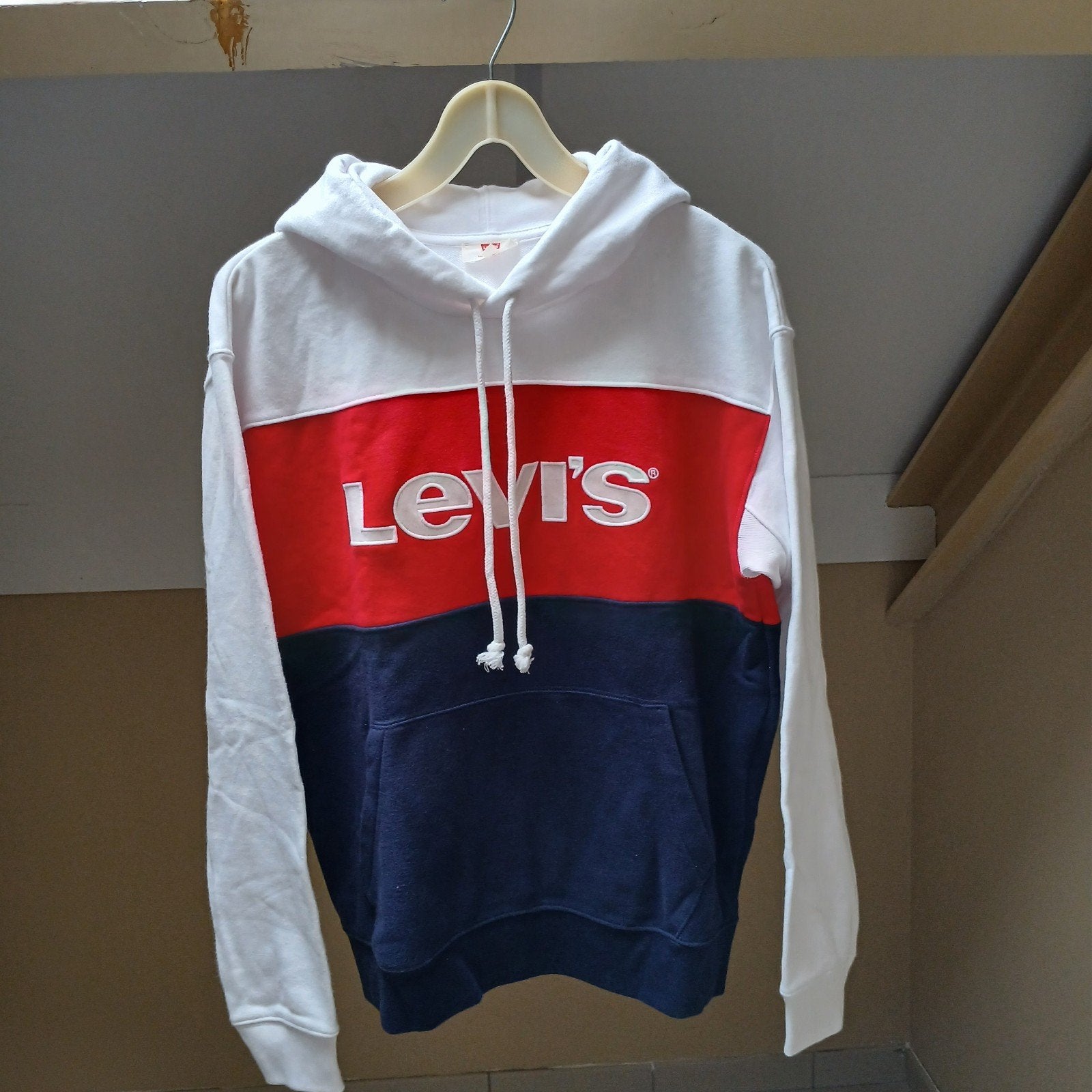hoodie met capuchon van Levi's, Blauw, Nieuw, Ophalen of Verzenden, Maat 36 (S)