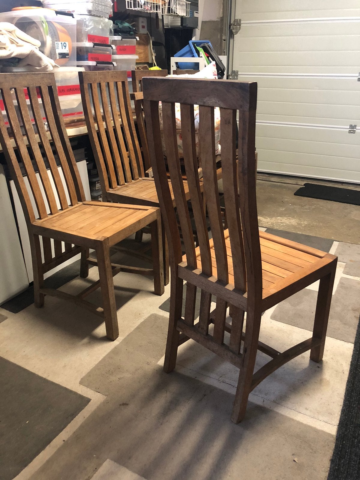 6 design stoelen jaren 90., Enlèvement, Comme neuf