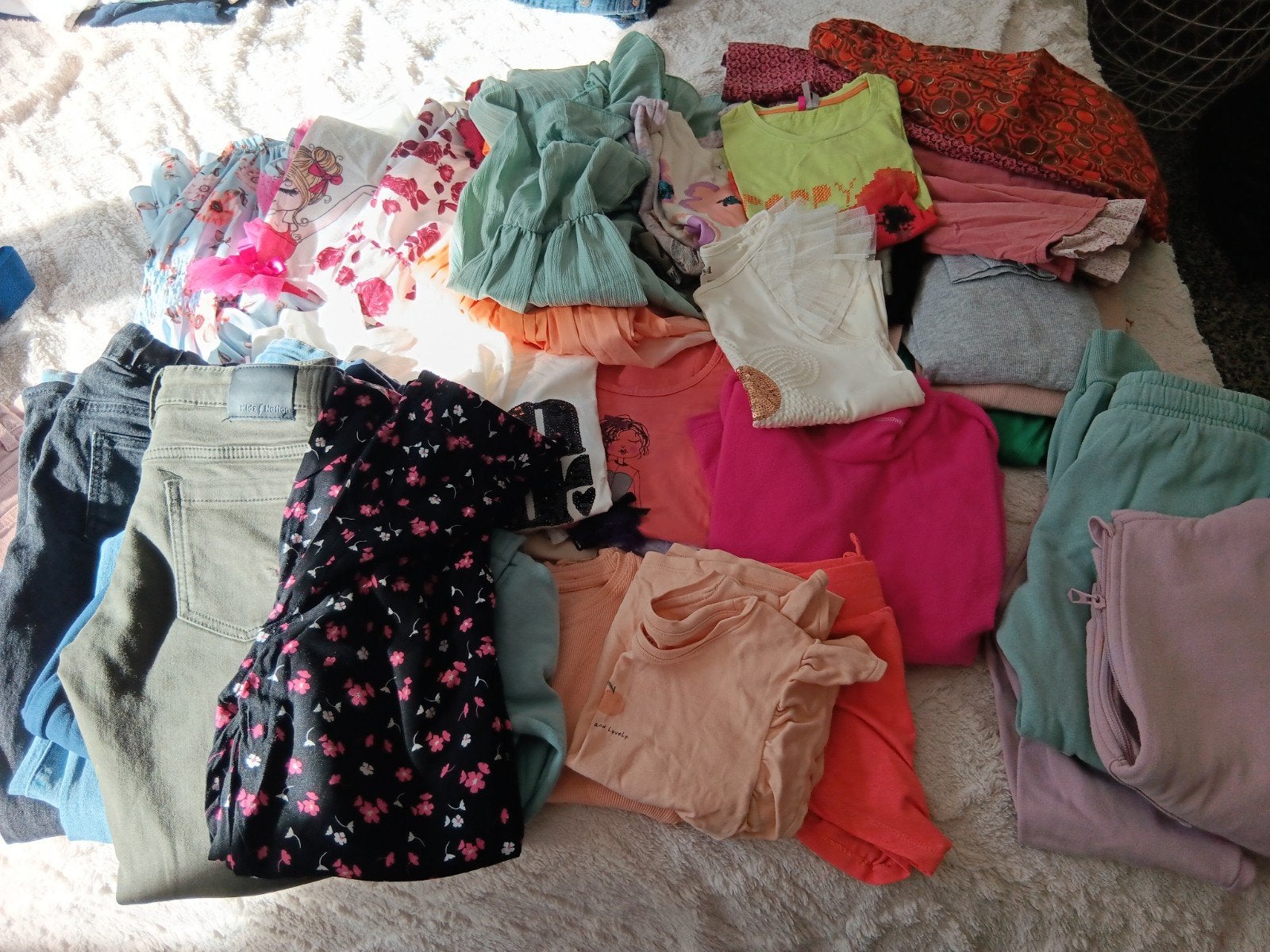 Lot vêtements fille 7-8ans, Enfants & Bébés, Enlèvement ou Envoi, Fille
