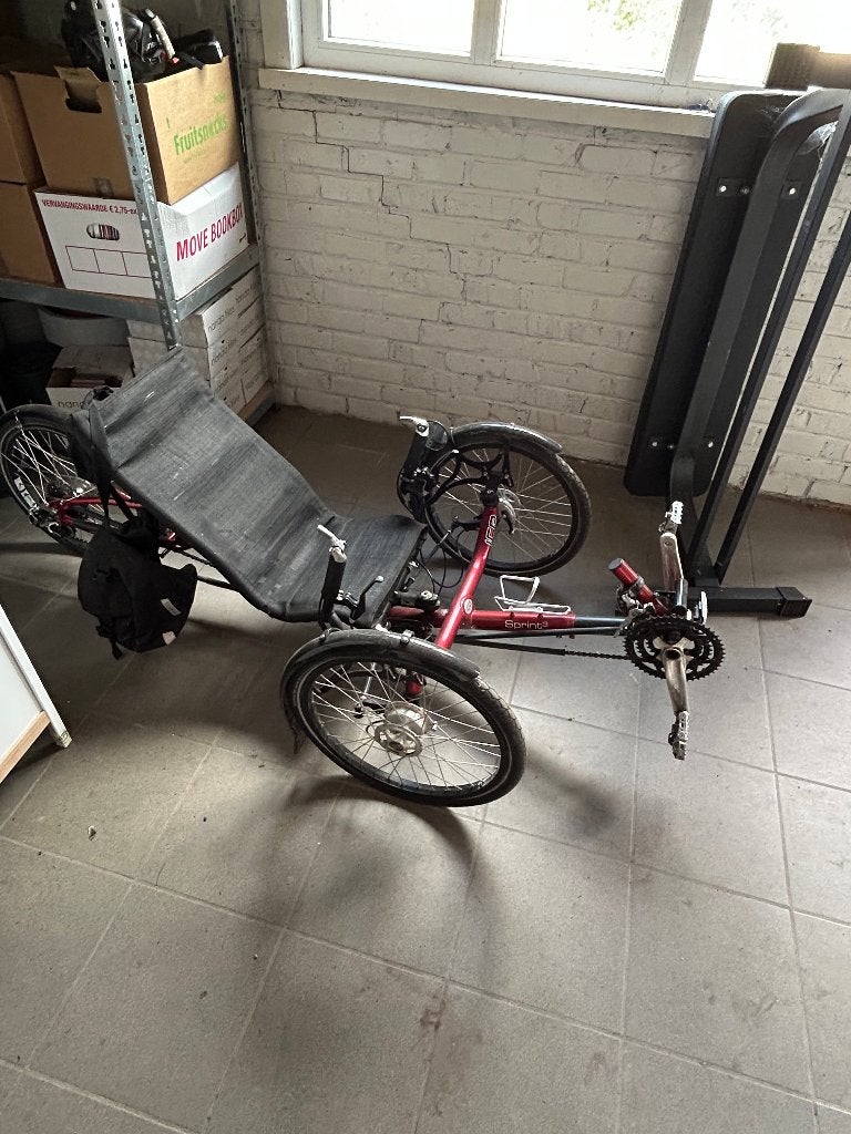 Ligfiets Ice Trike Sprint, Vélos & Vélomoteurs, Enlèvement, Utilisé, Guidon haut, Autres marques