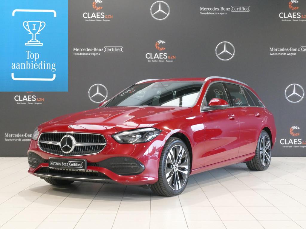 Mercedes-Benz C-klasse 300e Break Luxury Line DOS 7513, Auto's, Automaat, 4 cilinders, Hybride Elektrisch/Benzine, 25 kWh
