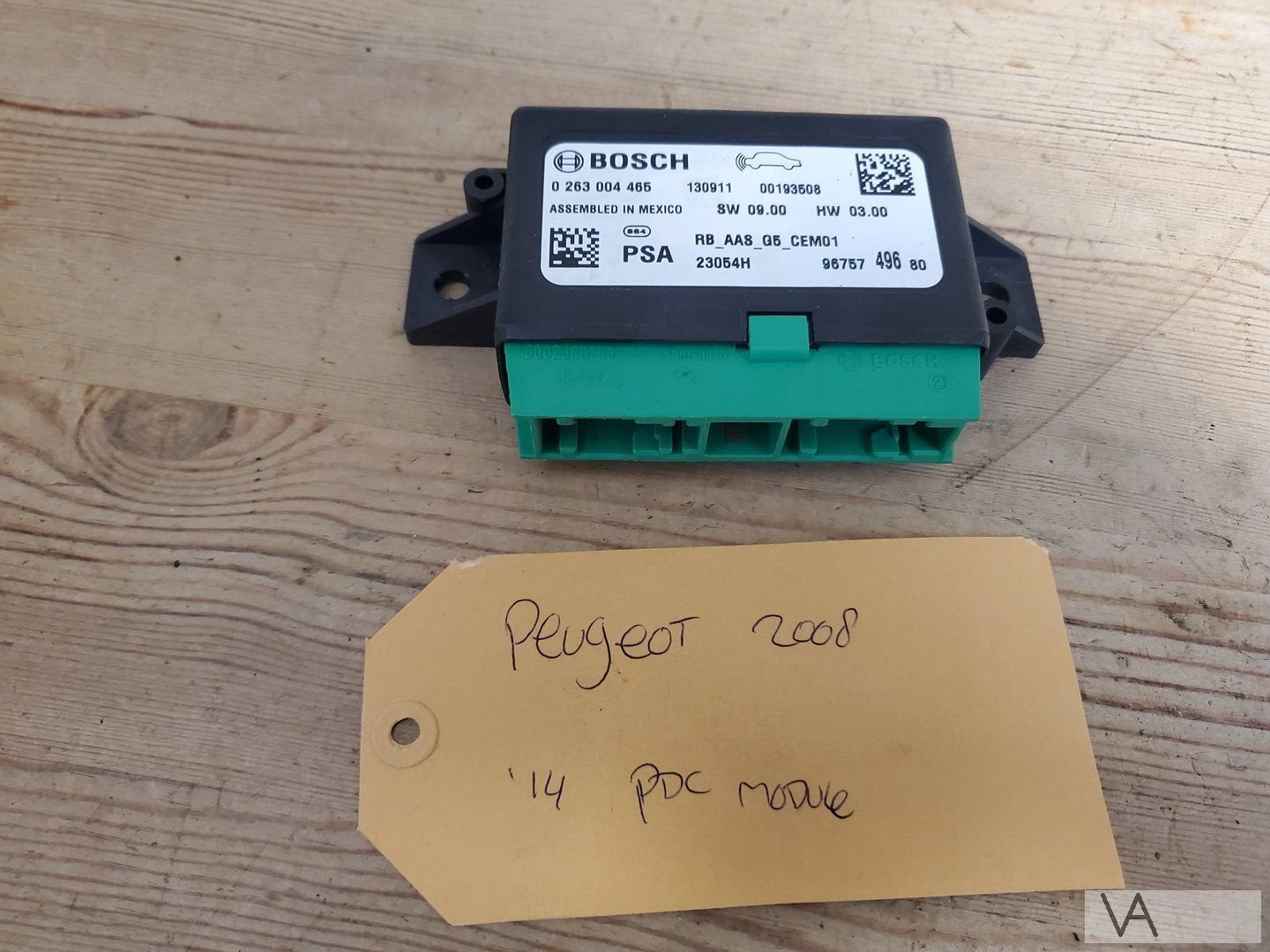 Peugeot 208 308 en 2008 module pdc parkeersensor 2012 - 2019, -, Utilisé, -, Peugeot