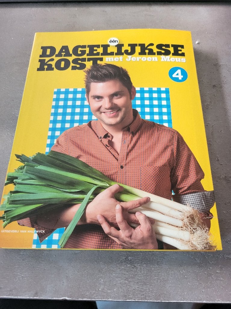 Dagelijkse kost 4, Enlèvement ou Envoi, Jeroen Meus, Comme neuf, Autres régions