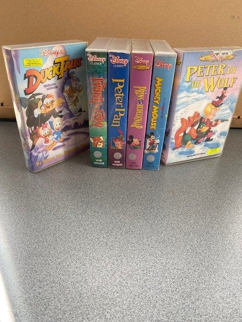 Disney Tekenfilms, Cd's en Dvd's, VHS | Kinderen en Jeugd, Ophalen, Gebruikt, Tekenfilm, Alle leeftijden