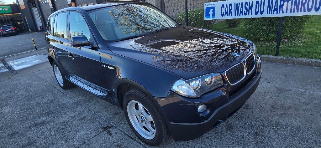 BMW X3 PACK SPORT 2.0 D 2007 CUIR/AIRCO/132.000 KM/1MAIN, Cuir, 110 kW, Entreprise, Boîte manuelle