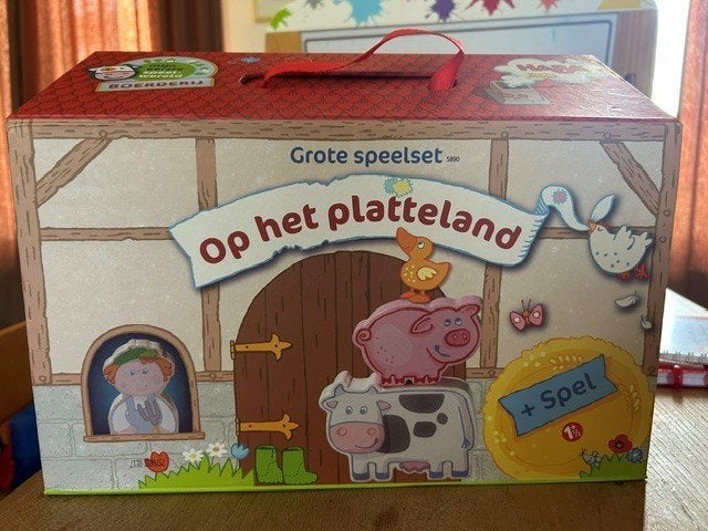 set van Haba speelgoed (drie dozen), Kinderen en Baby's, Ophalen, Zo goed als nieuw, Ontdekken