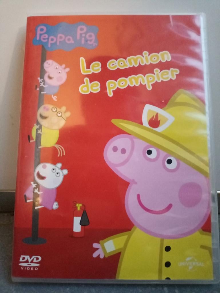 DVD Peppa - le camion de pompier, Enlèvement