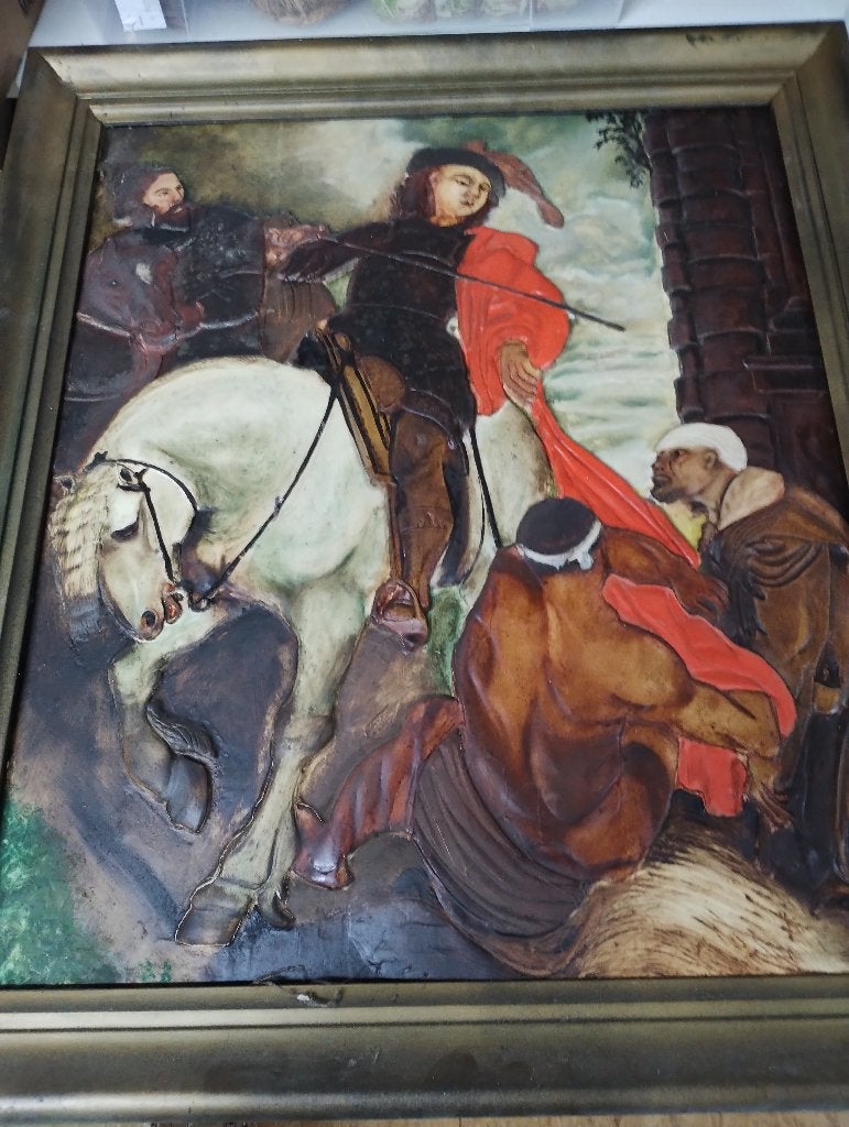 Kunstwerk Sint-Maarten, Ophalen, Overige technieken, Portret of Personen