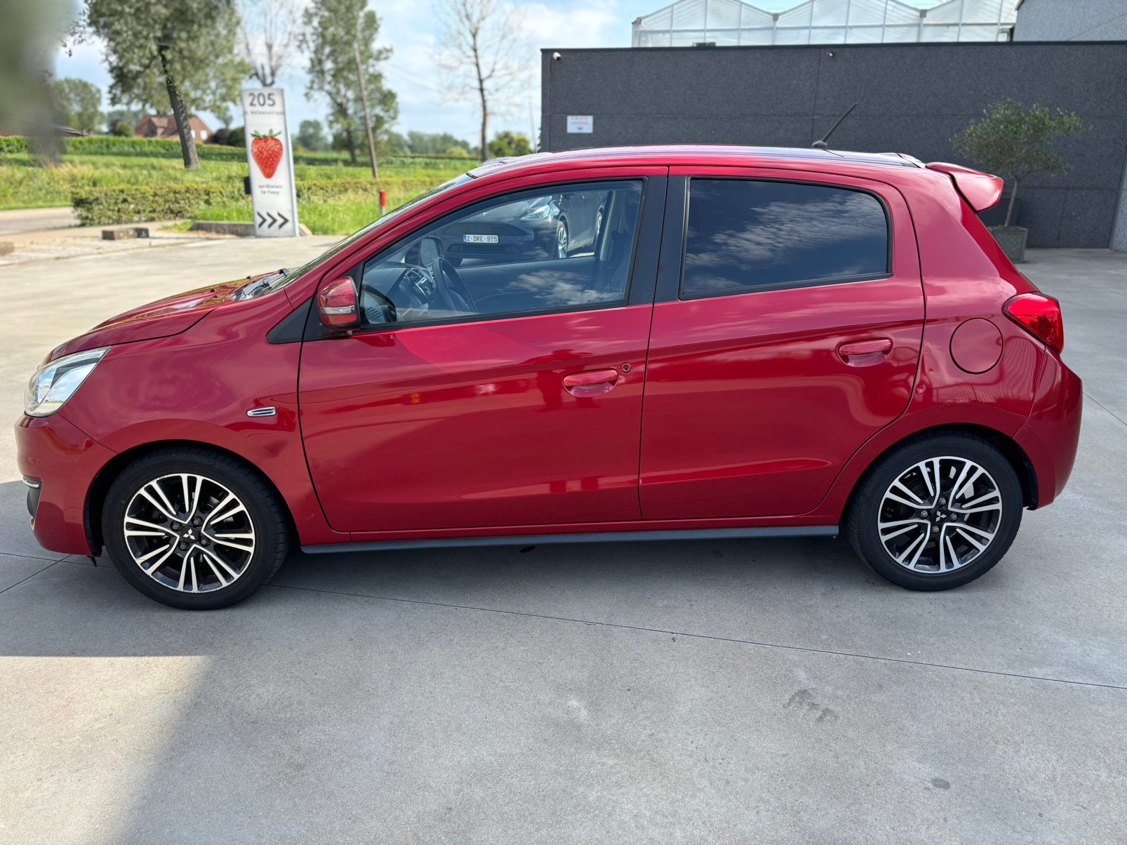 MITSUBISHI SPACE STAR 1.2 ESSENCE/AIRCO/NAVI/LED/1 MAIN, Rouge, Achat, Euro 6, Entreprise