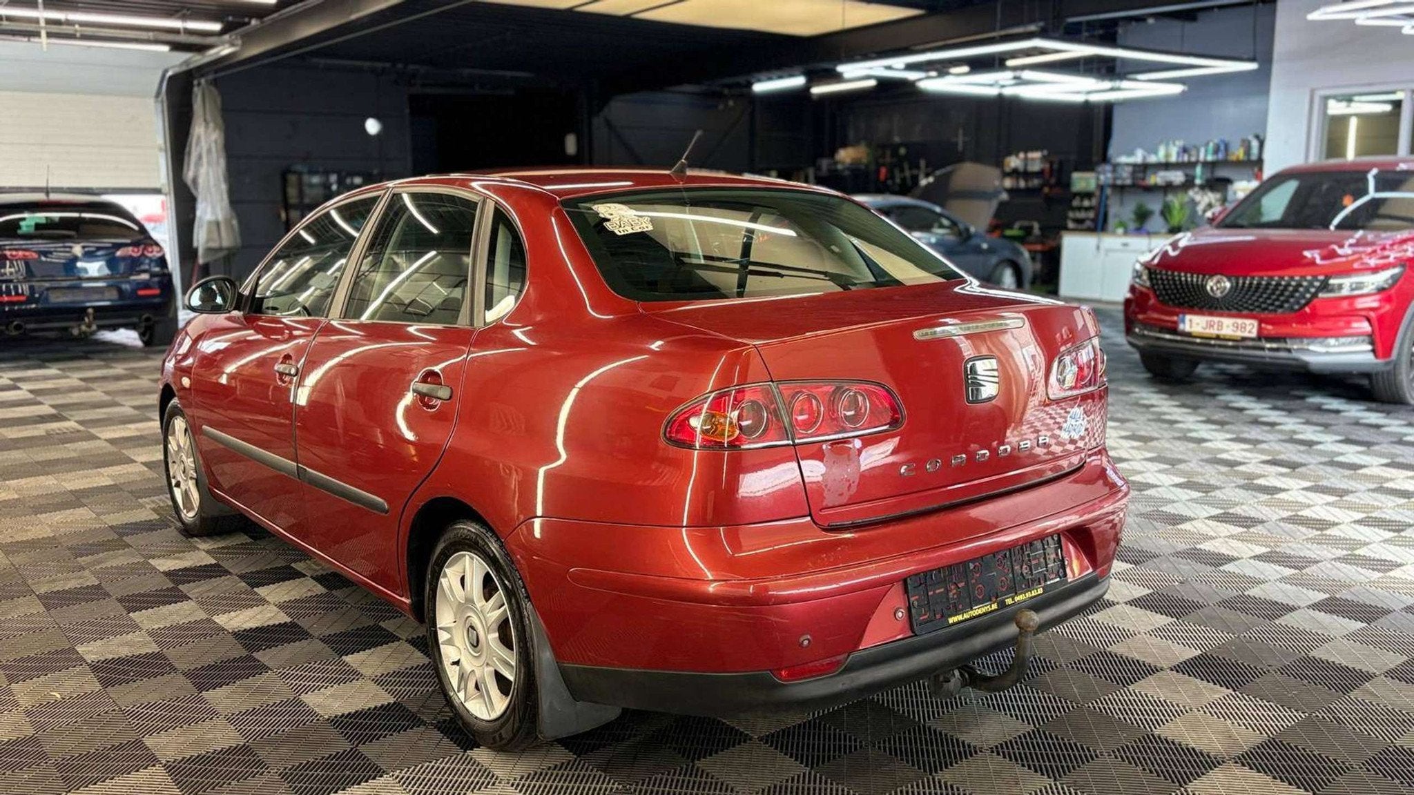 SEAT Cordoba 1.4i benzine bj. 2006 221.193km, Rouge, Achat, Entreprise, 69 ch