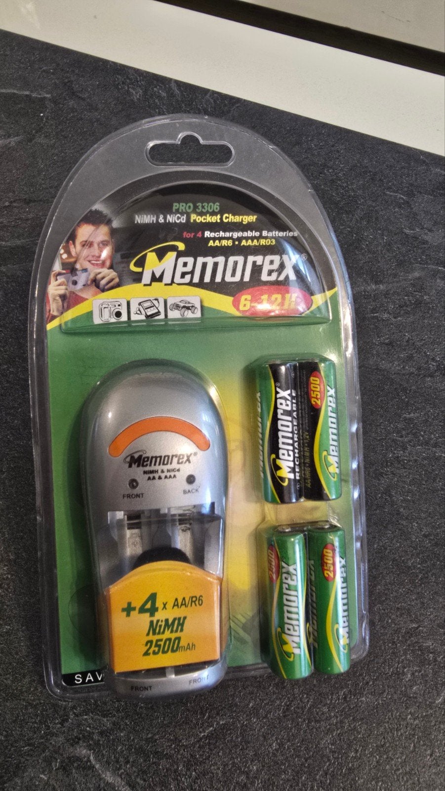Memorex Batterijlader PRO 3306, Ophalen, Nieuw, Oplaadbaar