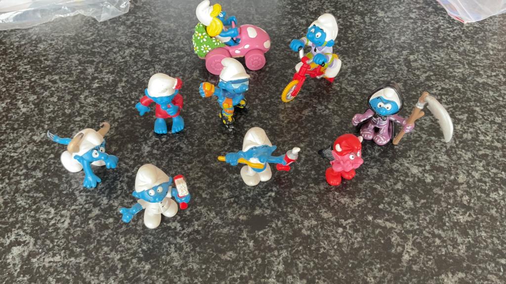 Smurfen schleich, Verzamelen, Smurfen, Ophalen of Verzenden, Zo goed als nieuw
