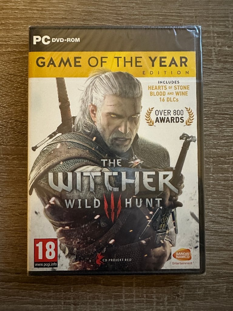 The Witcher 3 Game of the Year Edition PC DVD (nieuw), Neuf, Enlèvement ou Envoi, 1 joueur, À partir de 18 ans