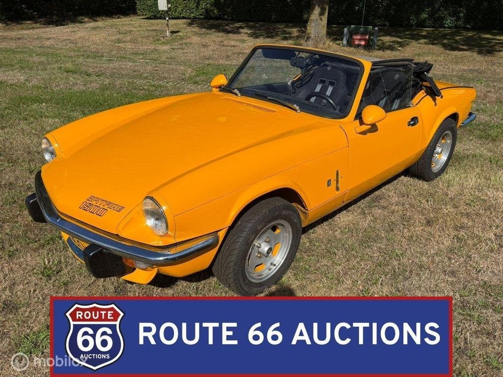 Triumph Spitfire | 1978 | Route 66 Auctions, Autos, Achat, Entreprise, Boîte manuelle, Triumph