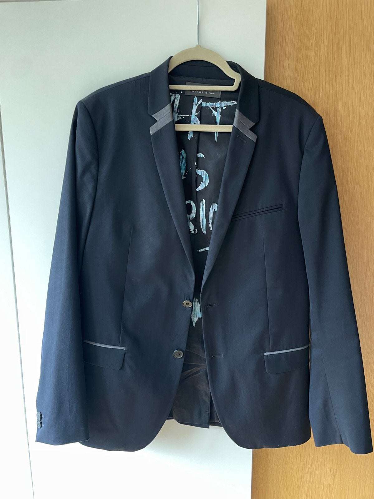 Veste de Costume / Blazer IKKS Edition Homme - Taille 50, Enlèvement ou Envoi, Comme neuf, Bleu