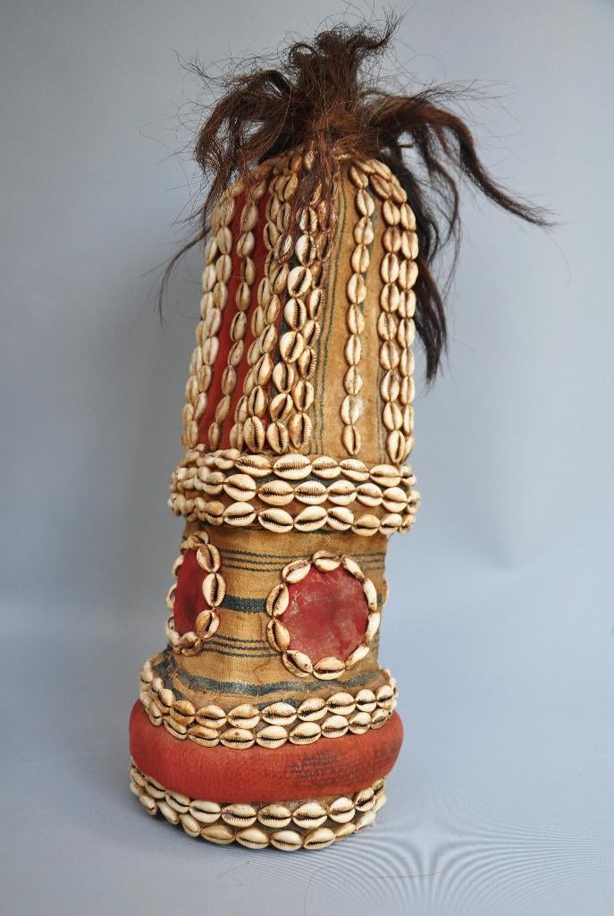Masque africain unique/coquillages de cauris -Mali - 1960-70, Enlèvement ou Envoi
