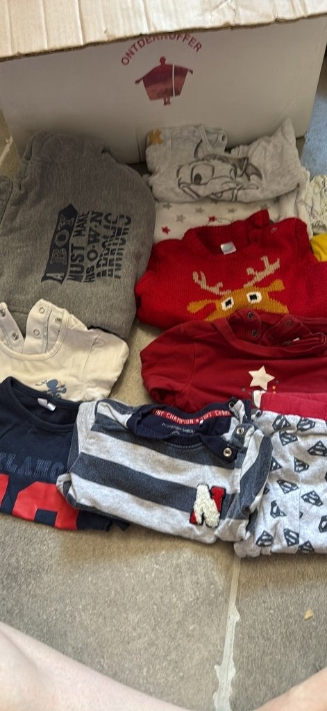Kleding pakket maat 80, Kinderen en Baby's, Ophalen, Gebruikt, Jongetje, Overige typen