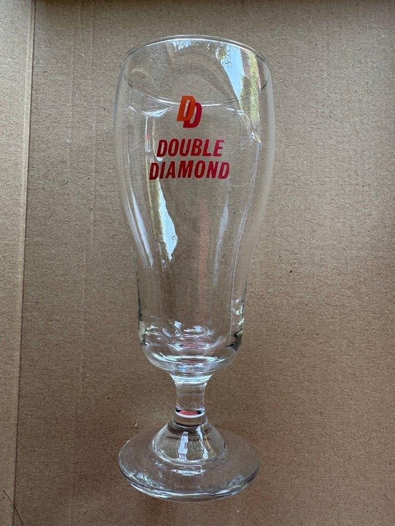 Double Diamond., Enlèvement ou Envoi, Utilisé, Verre ou Verres, Autres marques
