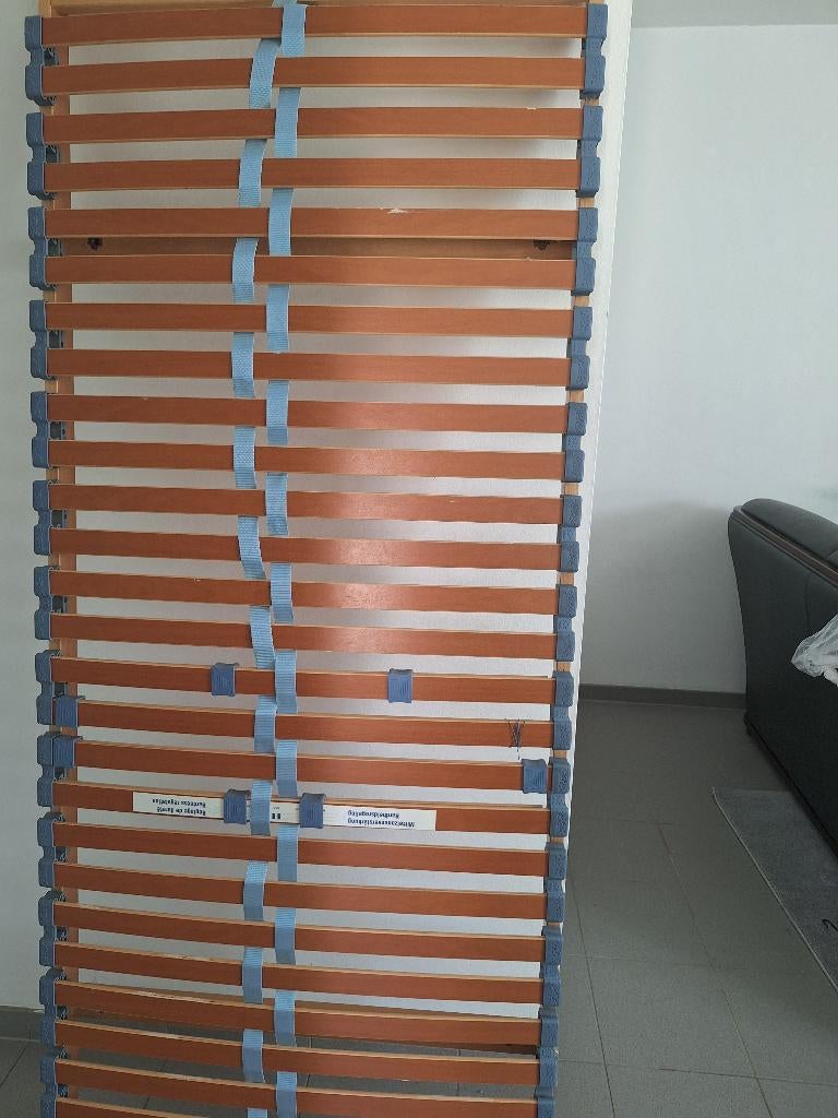 Lattenbodem 195x80, eenpersoonsbed, Huis en Inrichting, Ophalen of Verzenden, Gebruikt, Eenpersoons