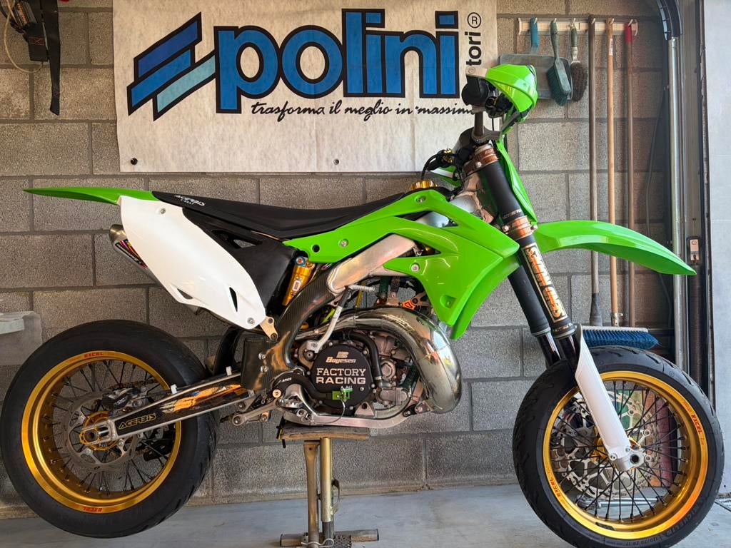 Kawasaki kx 250 supermotard, Ophalen, Zo goed als nieuw