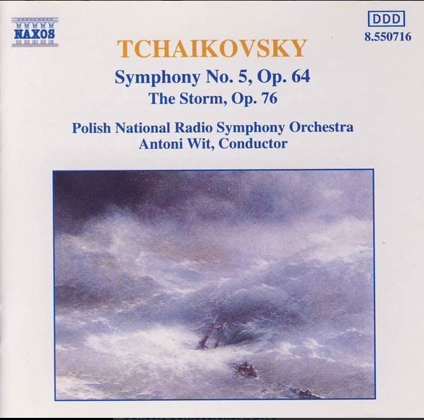 Tchaikovsky - Symphony No. 5, The Storm - NAXOS DDD, Cd's en Dvd's, Cd's | Klassiek, Ophalen of Verzenden