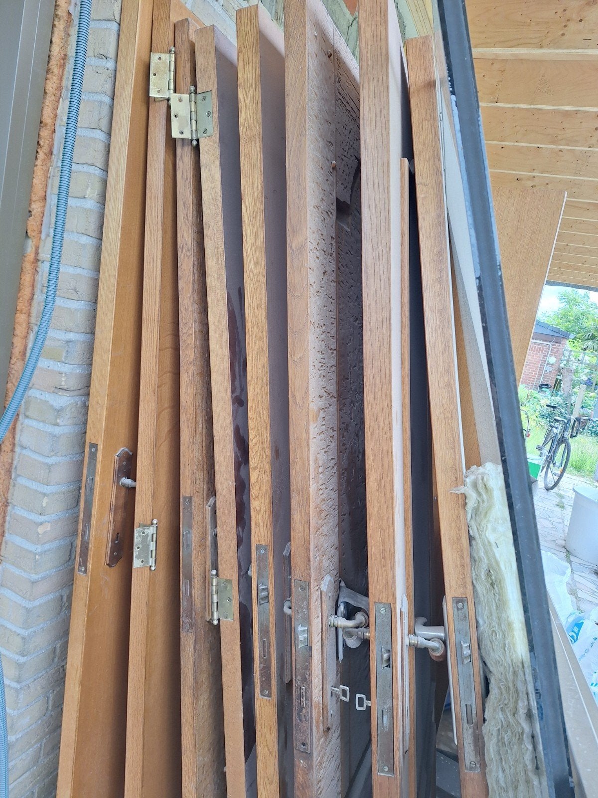 Houten binnen deuren., Doe-het-zelf en Bouw, Ophalen