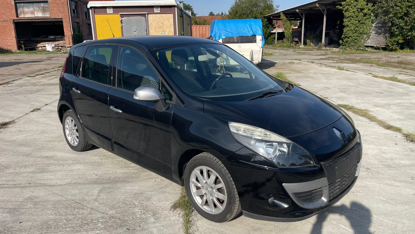 Renault Scenic 1.5dci euro5 126 855 km Navi clima BJ2011, Euro 5, Achat, Entreprise, Noir