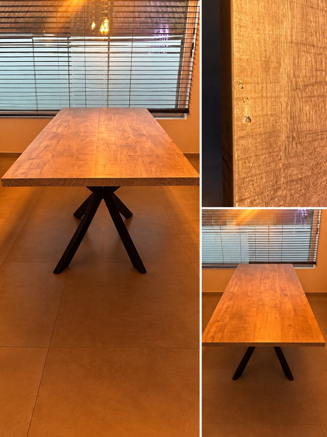 Mooie robuuste eettafel, Ophalen, Zo goed als nieuw