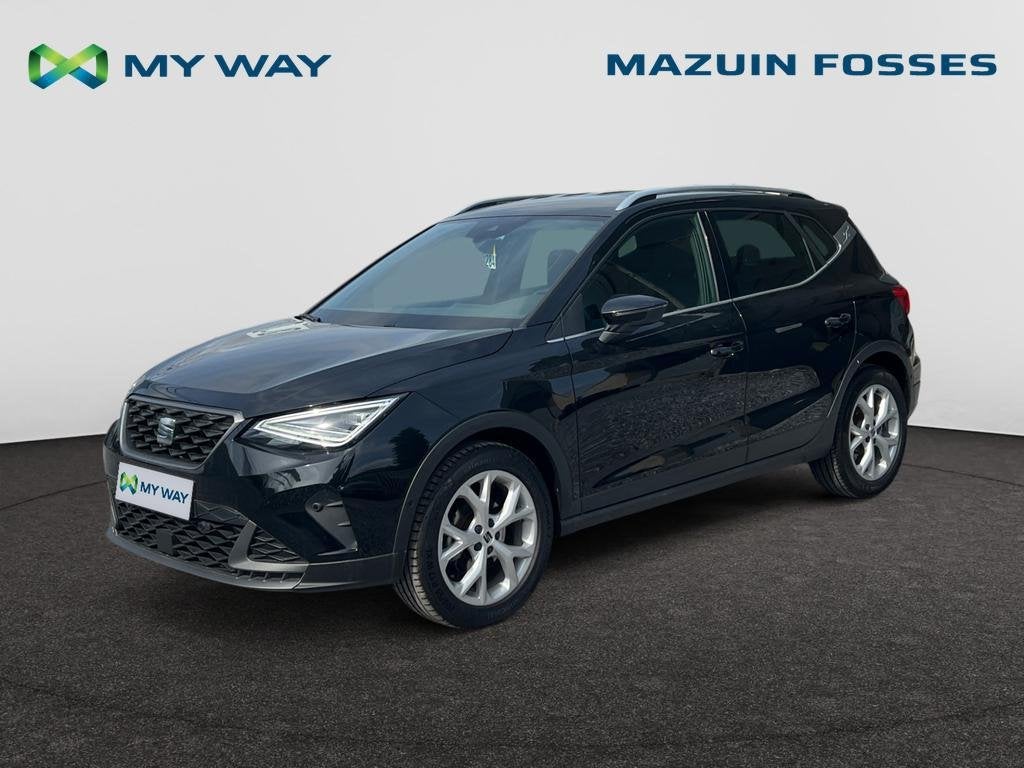 Seat Arona Arona 1.0 TSI FR Edition DSG, Auto's, Seat, Automaat, Zwart, Navigatiesysteem, SUV of Terreinwagen
