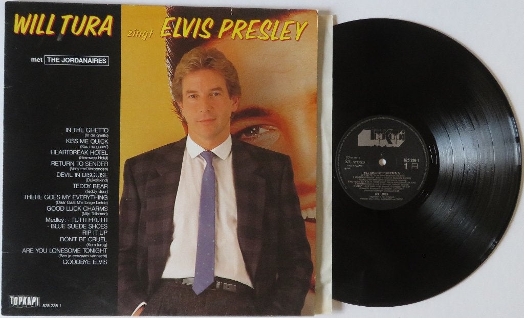 Will Tura - Will Tura zingt Elvis Presley. Lp, LP, Gebruikt, Ophalen of Verzenden, Rock-'n-roll