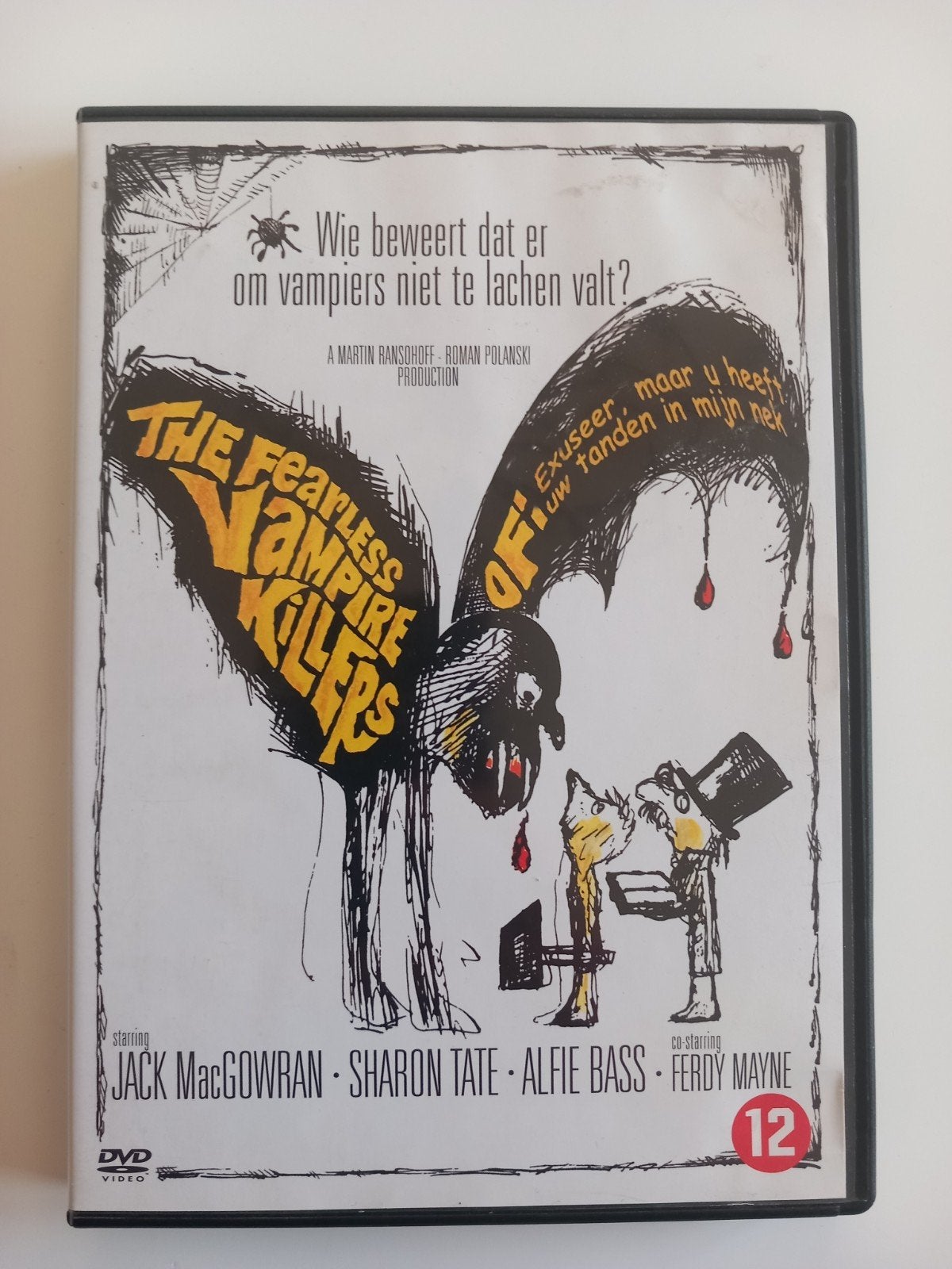 Dvd Wie veweert dat er om vampiers niet te lachen valt, CD & DVD, DVD | Comédie, Enlèvement ou Envoi