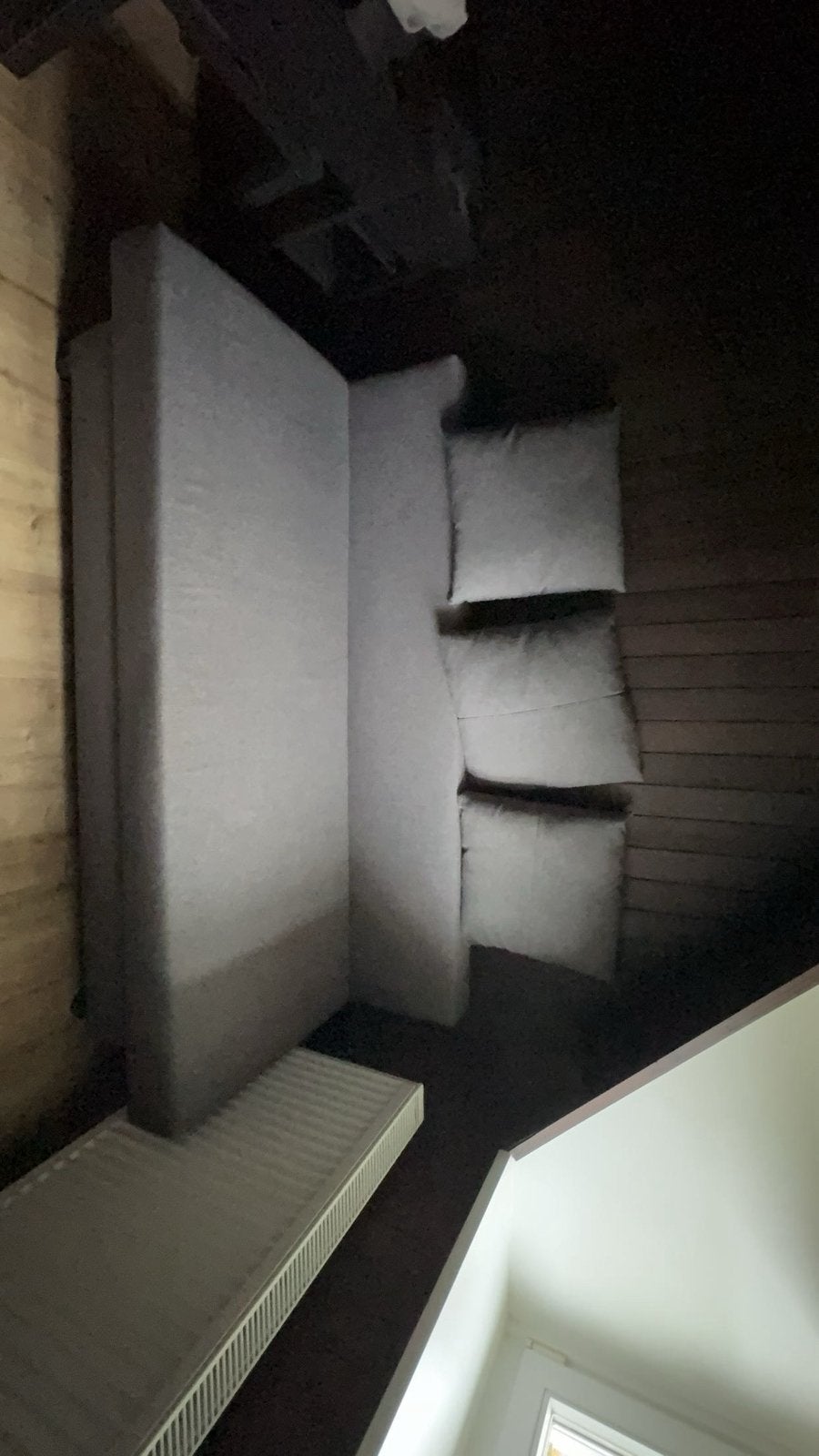 IKEA ÄLVDALEN 3-zits slaapbank – zeer goede staat, Autres dimensions, Gris, Comme neuf, 200 cm