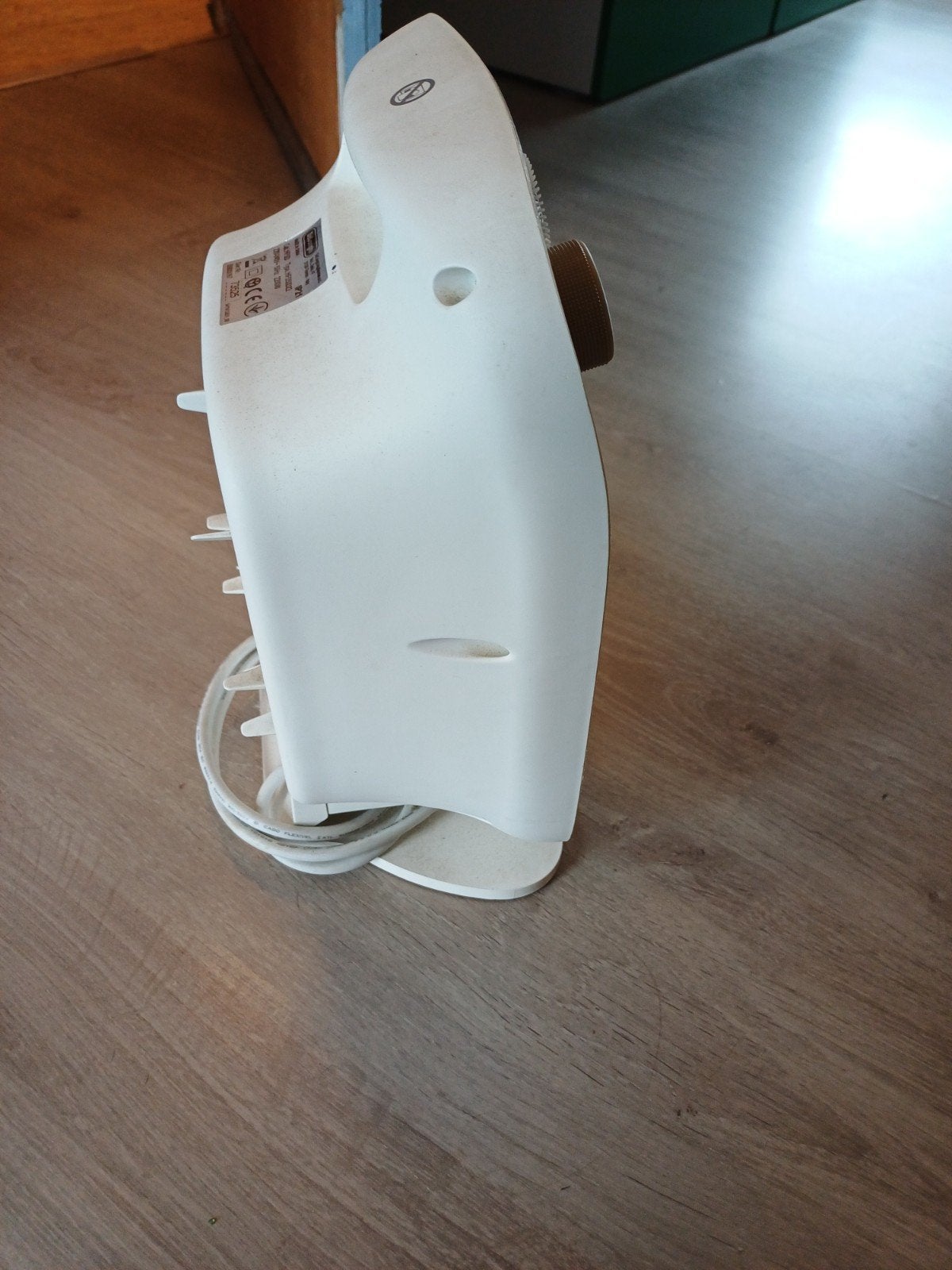 Radiateur soufflant électrique 2200 W, Bricolage & Construction, Moins de 60 cm, Enlèvement, Utilisé, Autres types