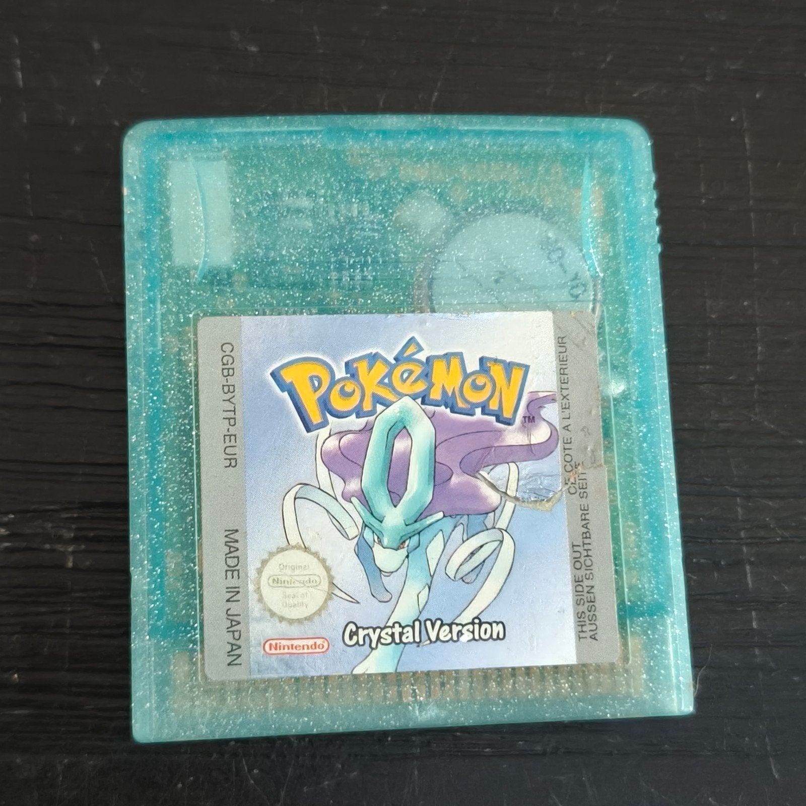 Vintage Pokémon Crystal Version - Origineel - Game Boy Color, Games en Spelcomputers, Games | Nintendo Game Boy, Ophalen of Verzenden