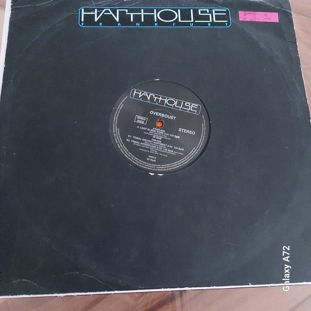 overboust lost in new york 12 inch maxi, Gebruikt, Ophalen of Verzenden, Techno, 12 inch