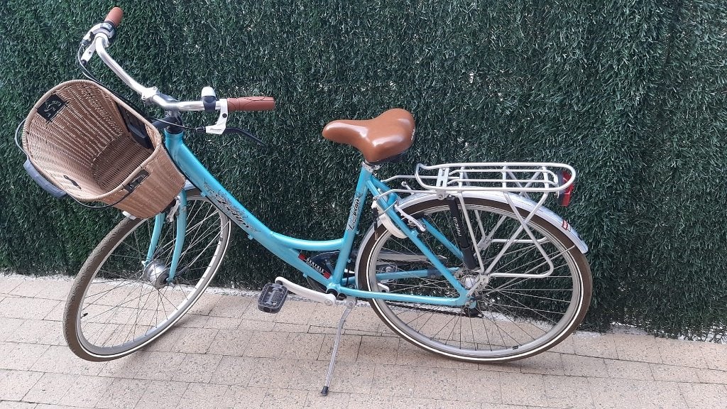 Dames fiets, Velgrem, 47 tot 50 cm, Versnellingen, Zo goed als nieuw